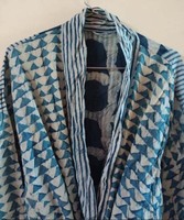 Robe longue en velours vert tendance, style kimono japonais, avec dentelle et imprimé floral animalier, pour femme, idéale comme cadeau de Saint-Valentin