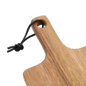 Tabla de cortar OEM, bloques de cortar, tabla de servir de madera de acacia pequeña con asa para servir pizza, queso, fruta, cocina - Product Image 5