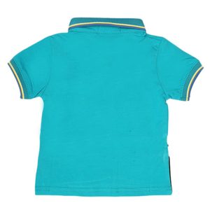 Camiseta Polo de Manga Corta para Niños - Azul - Product Image 2