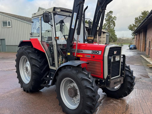 รถแทรกเตอร์มือสอง Massey Ferguson 390 ราคาถูก สภาพใช้งานได้ดี MF 390 - Product Image 1