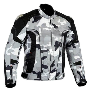 Chaqueta de Motociclismo Personalizada de Cordura 600D para Hombre, Impermeable, Roja y Negra, Ropa Protectora para Motociclistas, Venta al por Mayor OEM, Pakistán - Product Image 1
