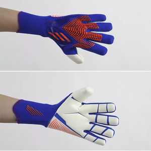 Nouveau Fabricant de Haute Qualité Vente en Gros Respirant Réponse Professionnelle Football Gardien Gants de Gardien de But en Cuir Personnalisé - Product Image 6