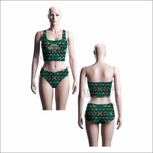 Conjunto de bikini de calidad superior para mujer, conjunto de bikini con estampado personalizado para mujer, conjunto de Bikini transpirable para mujer - Product Image 6