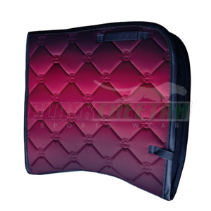 Almohadilla para SILLÍN de doma de caballos Color desteñido Diseño personalizado Almohadilla para SILLÍN de equitación inglesa Polialgodón OEM con servicio - Product Image 2
