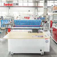 Machine automatique de fabrication de sacs poubelles DBZD-ZB800, contrôle informatique PLC, moteur, scellage latéral, découpe à chaud, plastique, facile à utiliser, 4,5 kW