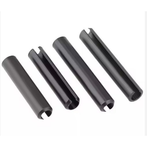 Goupille à ressort cylindrique creuse en acier au manganèse de haute qualité, type goupille à ressort à fourche - Product Image 1