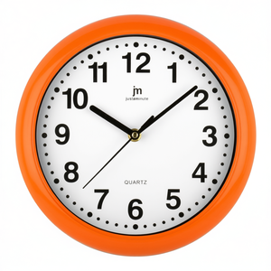 Horloge murale JUSTAMINUTE Orange 25 cm Modèle 00710O - Product Image 2