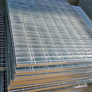 Grata in acciaio inossidabile zincato a caldo e ferro per scale esterne esterne e pedane con griglia - Product Image 6