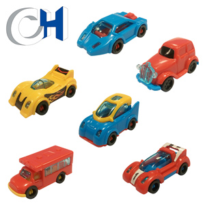 Mini Plastic Toy Cars Set 6pcs Multi Color <b>Pull</b> Back Friction Powered Vehicles for Kids Age 2 4 Years Unisex CE Certified - Product Image 1
