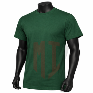 T-shirt pour homme à col rond uni, décontracté, streetwear, manches courtes, pour tous les jours, t-shirt personnalisé OEM pour homme - Product Image 3