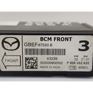 CENTRE DE COMMANDE BCM MAZDA 6 3 series S. Wagon GBEF675X0 BOSCH SHY diesel 2191 (12>) - Product Image 5