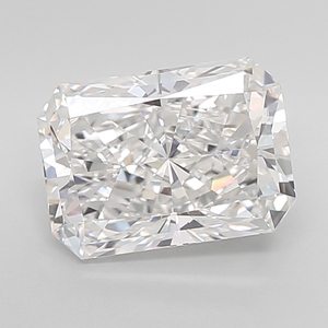 5.00 CT. Radiant Cut Bright & Bold CVD Lab Grown Diamond IGI Certified E Color VVS2 Clarity 12.06 MM pour bague et pendentif - Product Image 1