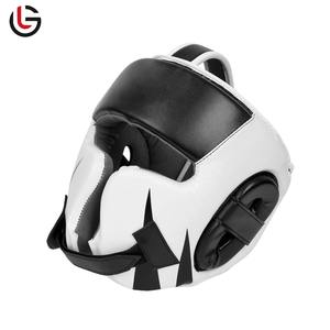 Casco de boxeo de último estilo de servicio OEM personalizado de alta calidad-Protector de cabeza de cuero genuino de alta calidad para la venta - Product Image 6
