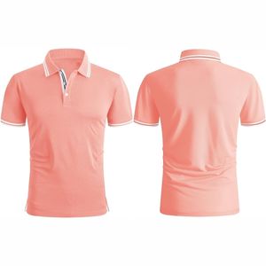Haute qualité hommes Polo 100% Polyester t-shirt Logo personnalisé hommes plaine séchage rapide respirant polo t-shirts - Product Image 1