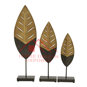 Escultura de mesa con forma de hoja única 2025 - Product Image 2