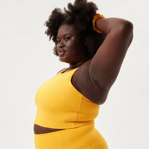 Soutien-gorge de sport pour femme personnalisé, haute élasticité, respirant, à bretelles croisées, convertible, maintien élevé, pour la course à pied - Product Image 5