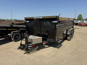 Remolque Volquete de Acero de Alta Calidad Grado 2026 Southland 7x14 con Eje de Lado Alto para Cargas Pesadas y Uso con Plataforma Alta - Product Image 3