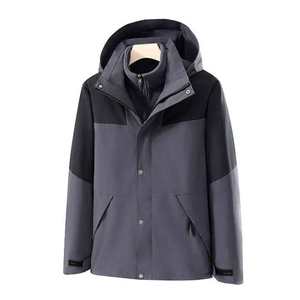In Stock <b>Men's</b> <b>Jacket</b> Spandex <b>Soft</b>-touch Fabric, Factory Direct Custom Logo - Product Image 2