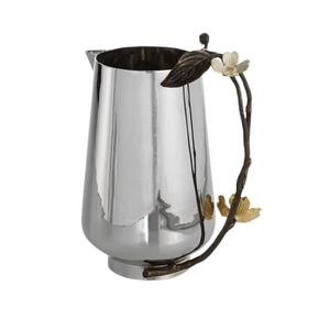 Florero de aluminio color plata, de calidad exclusiva, forma redonda, para decoración del hogar y hoteles. - Product Image 3