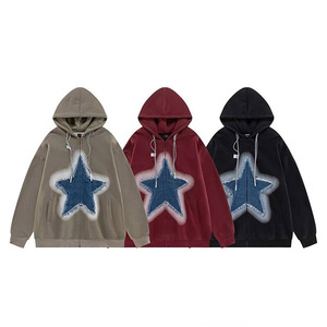 Sudaderas con Capucha de Felpa de Algodón para Hombre, de Lujo, Nuevo Diseño, Bordado de Alta Calidad, Hechas a Medida en Fábrica, para la Temporada de Invierno, Color Sólido - Product Image 5