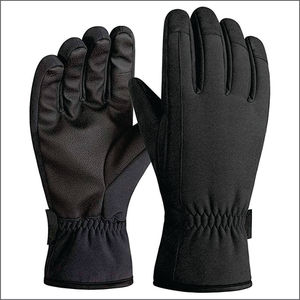 Guantes de cuero sintético a prueba de viento térmicos cálidos de invierno para hombre recién llegados guantes de conducción para ciclismo diario viaje informal - Product Image 2