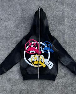 Venta al por mayor de otoño personalizado Puff estampado Sudadera con capucha pantalones cortos Diseño Logo Fleece Algodón Hombres Sudaderas con capucha Puff estampado hoodi para hombre - Product Image 2