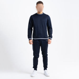 Conjunto de Sudadera con Capucha y Pantalones Deportivos Holgados de Invierno Personalizados para Hombre, Sudadera con Capucha Extra Grande y Gruesa Personalizada para Hombre, Conjuntos Deportivos - Product Image 1