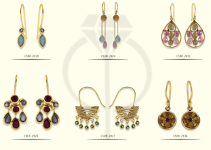 Argent sterling 925 avec placage d'or Rainbow Moonstone bijoux faits à la main Grossiste Fabrication PAR CASA DE PLATA. - Product Image 2