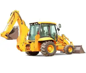 engine backhoe excavator loader, powerful loader backhoe Agriculture Tractor Small Farm Agriceltural 4x4 Mini Backhoe Loader