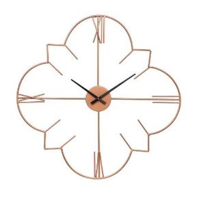 Reloj de pared de Metal dorado de lujo recién llegado anillo personalizado forma elegante reloj de pared decorativo para el hogar con exhibición de agujas - Product Image 3