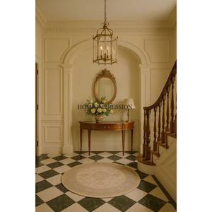 Haute qualité moderne grande taille écologique décoratif sol tenture murale en métal fait à la main forme personnalisée salon miroir - Product Image 3