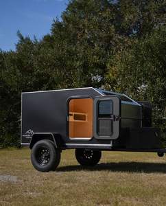 Remorque de camping-car en aluminium en forme de larme tout-terrain. - Product Image 2