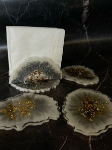 POUR LA QUALITÉ ATTRACTIVE RÉSINE TISSUS HOLDER DÉCORATIF Fabriqué À La Main Porte-mouchoirs pour Salle À Manger Cuisine Utiliser Serviette Boîte De Rangement - Product Image 2