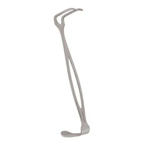 Instrument chirurgical manuel de classe I en acier inoxydable, rétracteur double extrémité, chirurgie abdominale générale, porte-aiguille, suture - Product Image 1