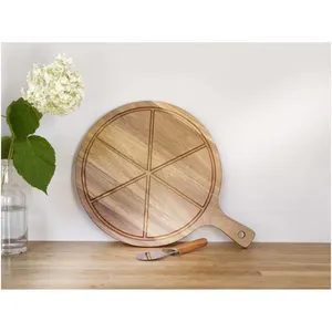 Ensemble à pizza Timberito personnalisé en bois FSC, outils à pizza personnalisés de haute qualité - Product Image 2