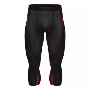 Pantalones de compresión de secado rápido para hombre, mallas ajustadas de compresión para gimnasio - Product Image 4