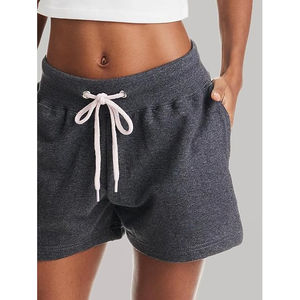 Shorts de sport décontractés pour femmes, taille élastique, en coton respirant, avec volants, logo personnalisé, écologiques, vente en gros - Product Image 5