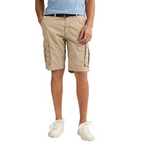 Short en sergé 100% coton décontracté pour hommes de haute qualité avec ceinture multi-poches solide Sports de plein air Cargo pantalon fermeture éclair - Product Image 5