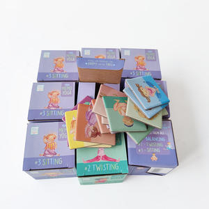 La carte de <span class=keywords><strong>pose</strong></span> MiNi Yoga encourage les enfants à fabriquer des cartes de jeu à impression personnalisée avec boîte - Product Image 5