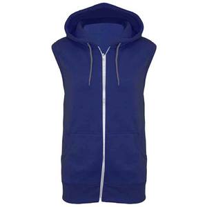 Sweat à capuche sans manches pour hommes Running Fitness Hood Singlet Tops Débardeurs à capuche d'entraînement sans manches pour hommes Bodybuilding - Product Image 3