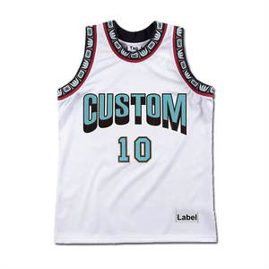 Top broderie personnalisée dernière conception de maillot de basket-ball maillots de basket-ball personnalisés tendance dans le monde entier 2025 - Product Image 4