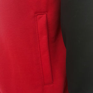 Chaqueta de béisbol de algodón para hombre con logotipo bordado personalizado, abrigo de bombardero en blanco, chaqueta de Letterman universitaria unisex lisa - Product Image 5