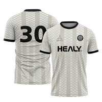 Maillot de football de club de haute qualité, rétro vintage, design de logo personnalisé pour hommes, impression numérique, respirant, séchage rapide, 100% polyester, football