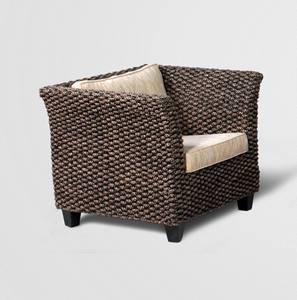 Ensemble canapé d'angle en rotin naturel tissé, meubles pour salon Sonia, livraison gratuite - Product Image 3