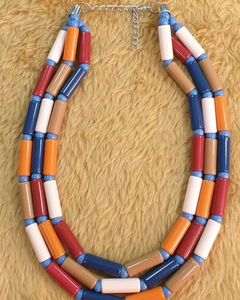 Collar de resina de nuevo diseño de la mejor calidad para niñas y mujeres para ropa de fiesta, accesorios de joyería de gran oferta - Product Image 2