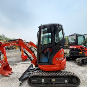 Excavadora Kubota U25 Usada de Alta Rentabilidad, Mini Excavadora Pequeña, Maquinaria para Movimiento de Tierras a Bajo Precio - Product Image 3