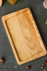 Planche à fromage durable en bois de qualité supérieure Planche à découper en bois d'acacia avec poignée - Product Image 4