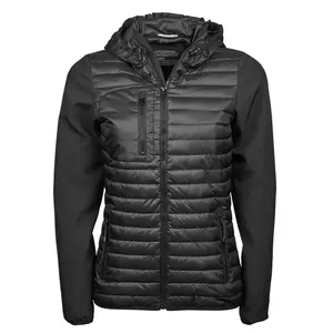 Giacca con Cappuccio Incrociata da Donna Personalizzabile per Merchandising - Product Image 1