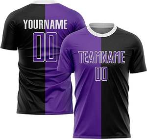 Uniforme de football personnalisé pour hommes avec logo imprimé du meilleur design Nouvel ensemble de maillots de football du meilleur modèle de fabrication pour adultes - Product Image 3