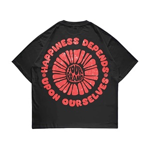 Sweat à capuche court personnalisé hommes haute qualité Streetwear broderie mode surdimensionné Boxy luxe 430G bouffée impression coton à capuche - Product Image 4